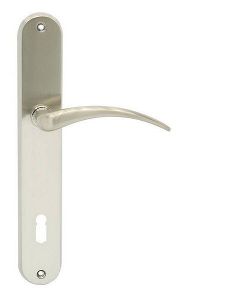 Kování interiérové MILENA klika/klika 72 mm klíč chrom matný OCS (C MIL7KCM) - Kliky, okenní a dveřní kování, panty Kování dveřní Kování dveřní mezip. chrom, nikl, nerez